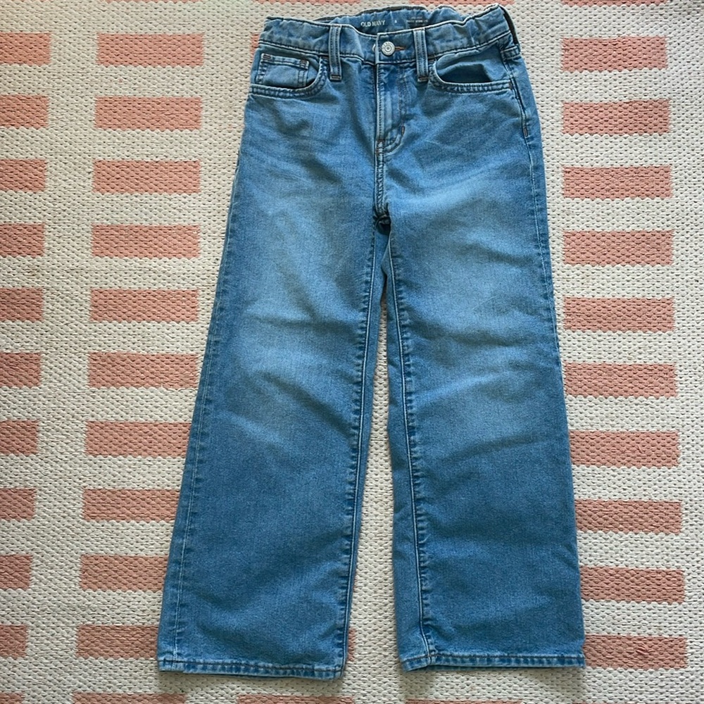 Girls size 8 Old Navy jeans Baggy Wide Leg NWOT